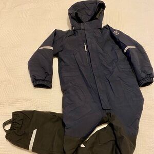 POLARN O. PYRET PO.P Weather Pro WATERPROOF PERFORMANCE SNOWSUIT (7/8YRS)